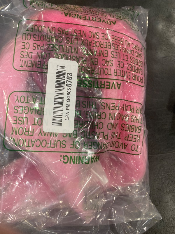 View 2 of Pink Ombre Braiding Hair Synthetic Braid Ponytail Extensions for Girl Kids