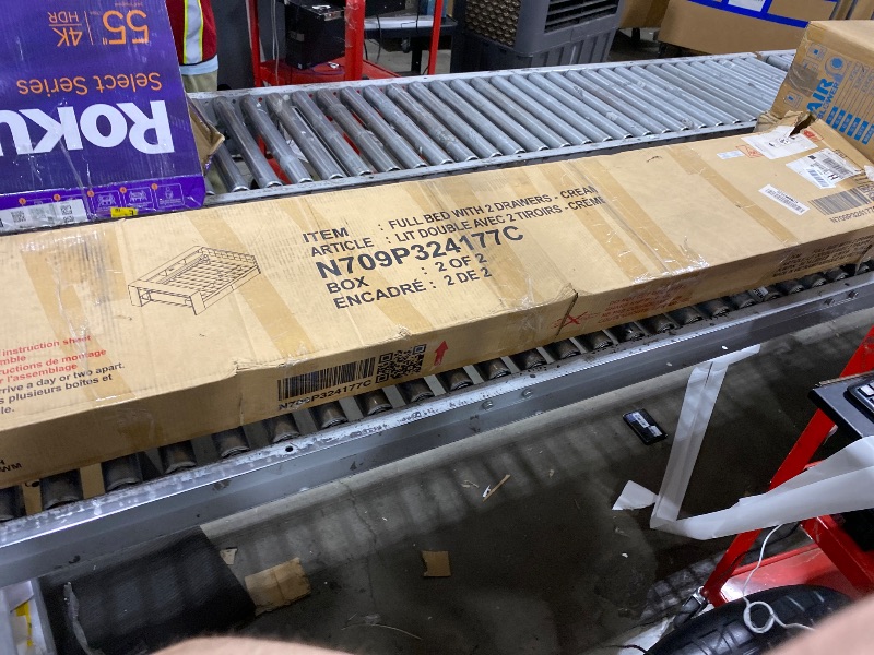 Photo 1 of IOTXY King Solid Wood Platform Bed Frame