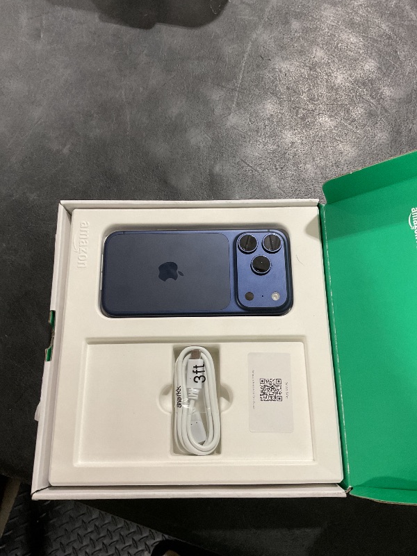 Photo 1 of Apple iPhone 17 Pro 1TB Deep Blue Unlocked (Renewed Premium)