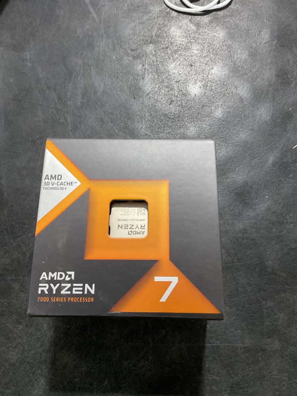 View 2 of AMD Ryzen 7 7800X3D 8-Core, 16-Thread Desktop Processor