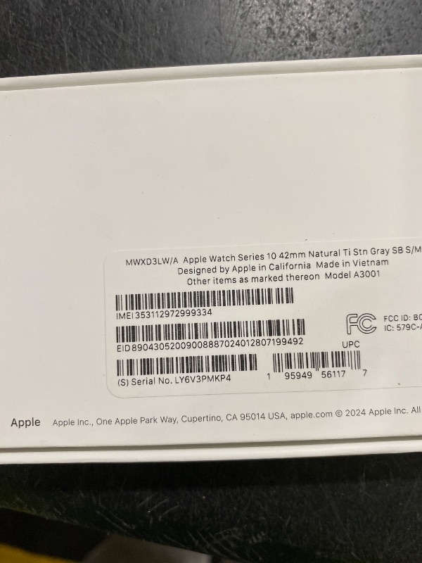 Photo 1 of Apple Watch Series 10 GPS + Cellular Smartwatch