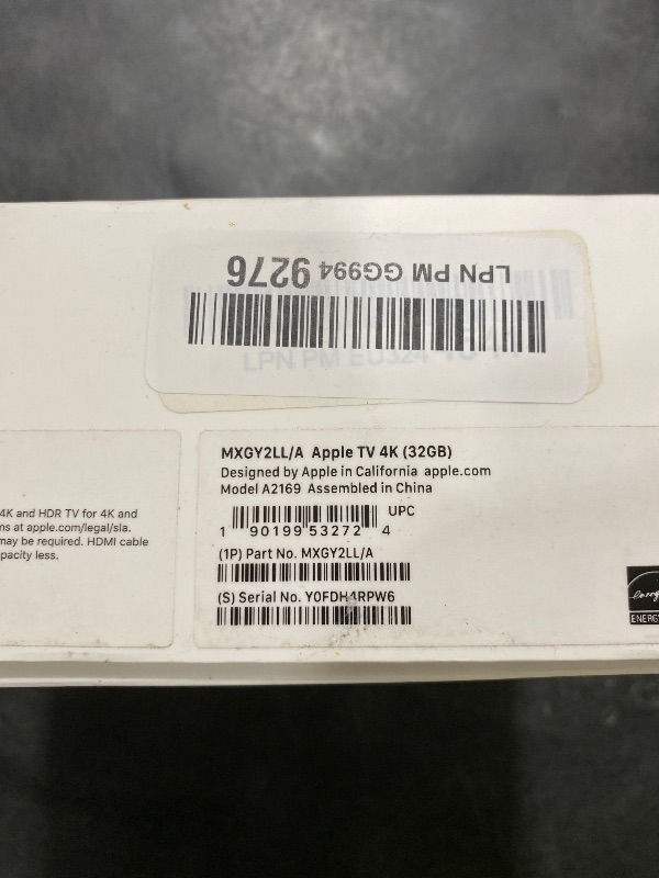 View 2 of Apple TV 4K 2nd Gen 32GB Black