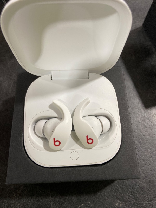 View 3 of Beats Fit Pro (1st Gen) - True Wireless Noise Cancelling Earbuds - Active Noise Cancelling - Sweat Resistant Earphones, Compatible with Apple & Android, Class 1 Bluetooth® - Beats White