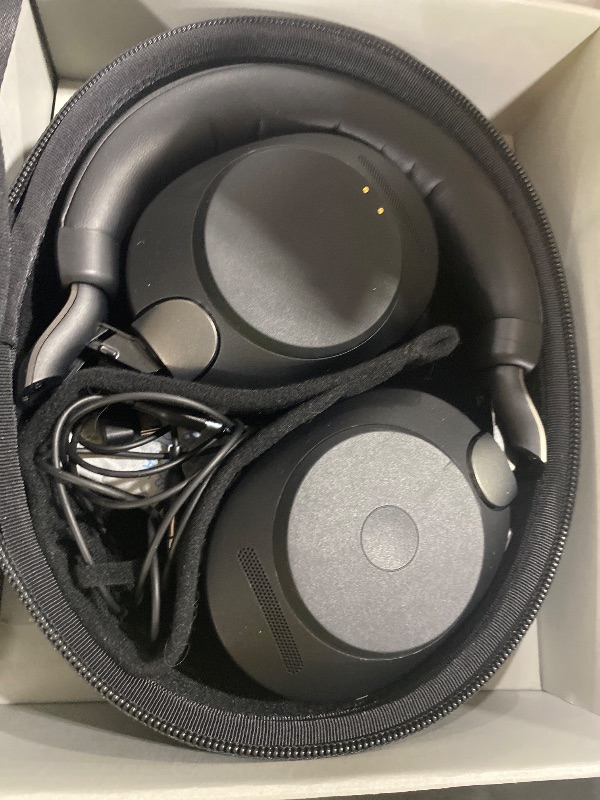 Photo 1 of Jabra Evolve2 85 - USB-C UC Stereo Stand - Black Wireless Headset/Music Headphones Black