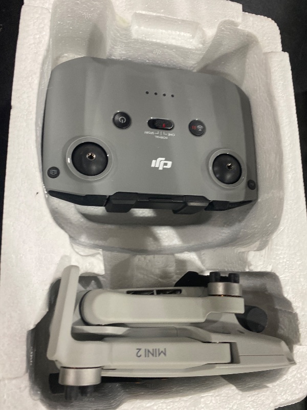 Photo 1 of DJI Mini 2 – Ultralight and Foldable Drone Quadcopter, 3-Axis Gimbal with 4K Camera, 12MP Photo, 31 Mins Flight Time, OcuSync 2.0 10km HD Video Transmission, QuickShots Gray