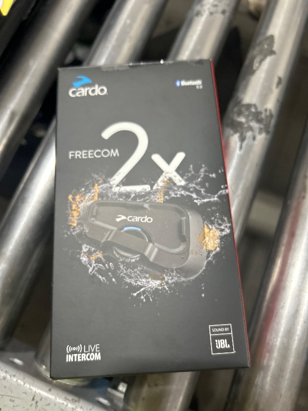 Photo 1 of Cardo FREECOM 2X Motorcycle Bluetooth Communication System