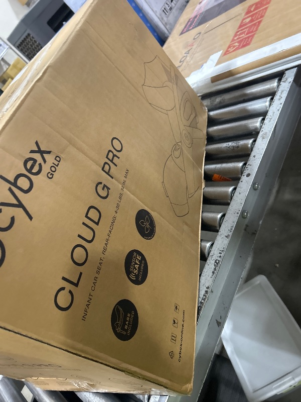 Photo 1 of Cybex Cloud G Pro Rear Facing Baby & Infant Car Seat - Moon Black