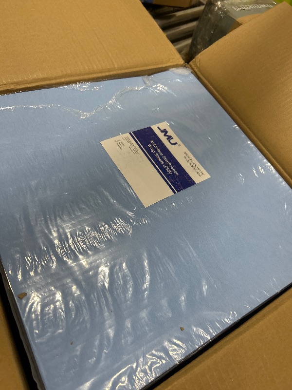 View 2 of JMU 1000pcs Autoclave CSR Sterilization Wrap 15" x 15" Cellulose Paper