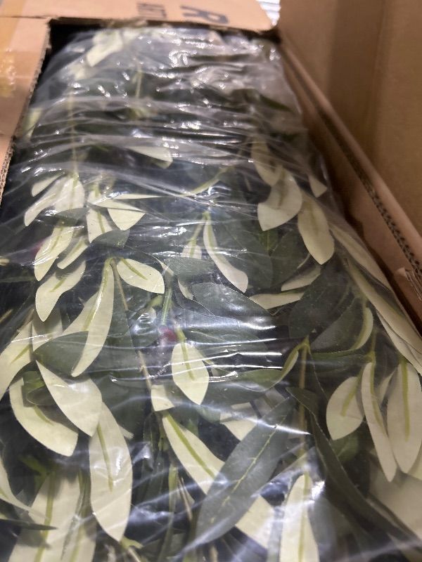 Photo 1 of REALEAD 7ft Artificial Olive Tree with Planter