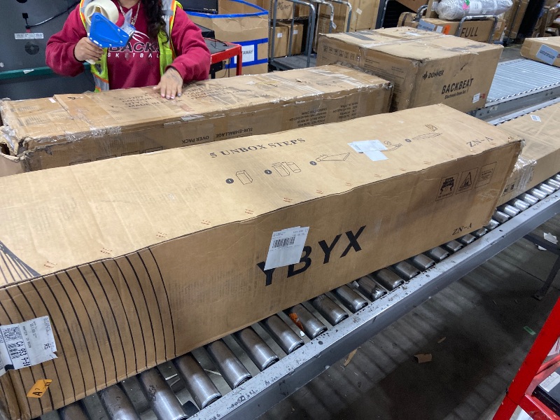 Photo 1 of YBYX Full Mattress, 12 Inch Full Size Hybrid Mattress with Memory Foam & Pillow Top?Medium Firm Feel for Motion Isolation, Edge Support, Pressure Relief?Bed in a Box, CertiPUR?US Certified