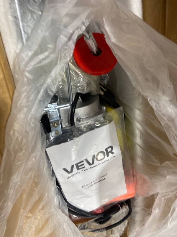 View 3 of VEVOR Electric Hoist 2200 lbs
