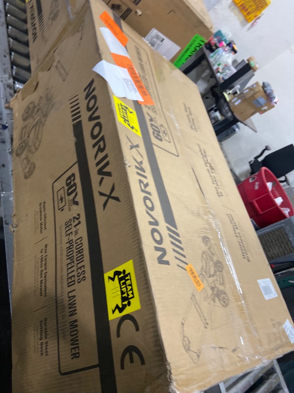 Photo 1 of NovorikX 60V Cordless Self-Propelled Lawn Mower