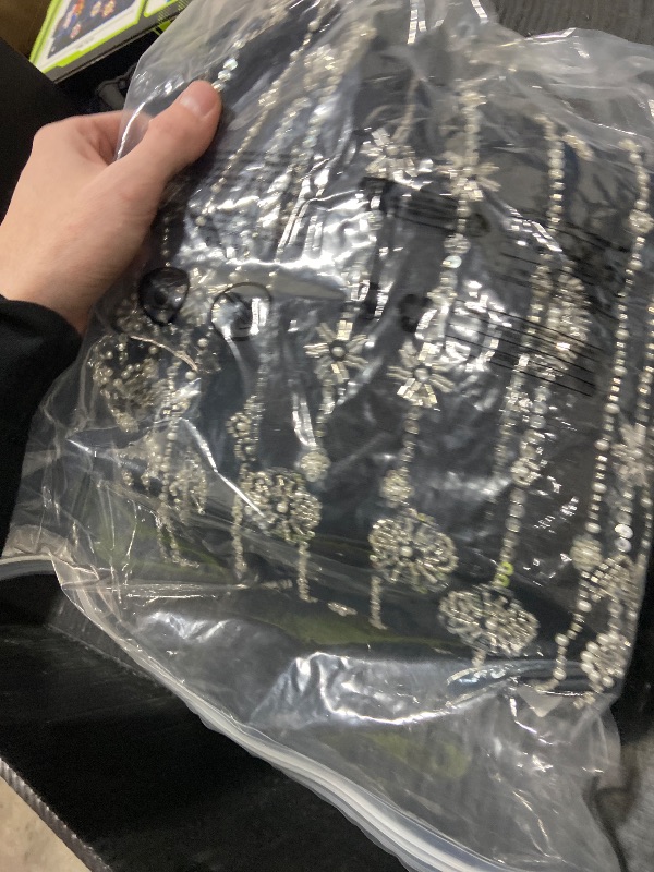Photo 1 of VOUIAO Women Sequin Beaded Mermaid Prom Dress