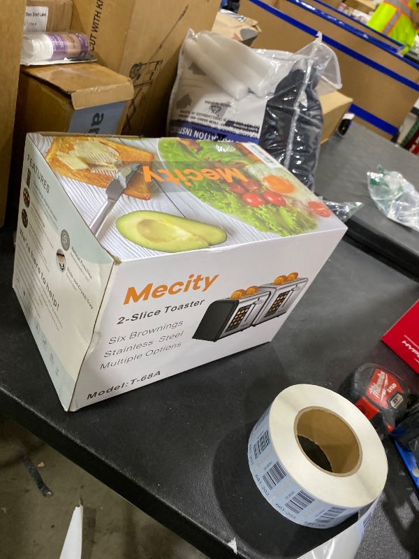 View 2 of Mecity 2 Slice Touchscreen Toaster