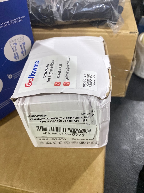 View 2 of GoFlowmo LC401XL Ink Cartridges for Brother Printers, 5-Pack