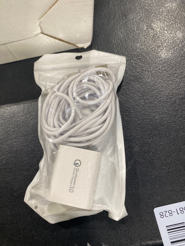 View 2 of Odonm 10ft USB-A Wall Charger Cable for Arlo, Wyze, Blink