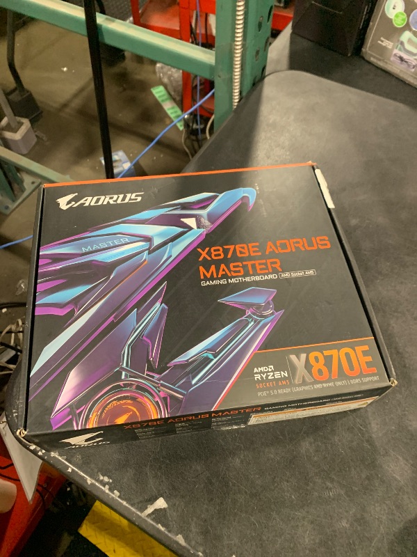Photo 1 of GIGABYTE X870E AORUS Master Motherboard