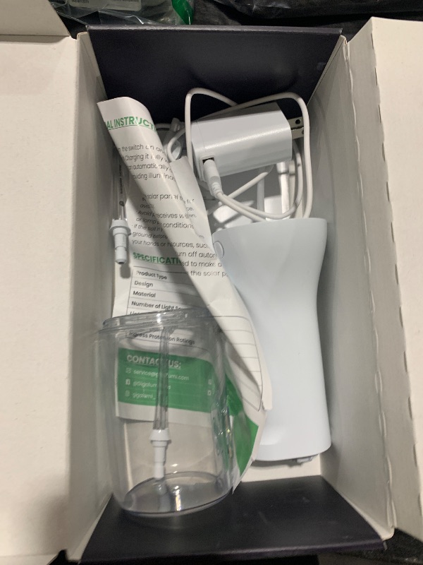 Photo 1 of Philips Sonicare Cordless Power Flosser 3000, Water Flosser, 2 Nozzles