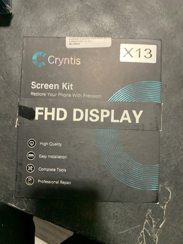 View 2 of for iPhone 13 Screen Replacement 6.1" HD Display Assembly with Repair Tool Kit, High Brightness & Sensitive Touch Screen, for Cracked Screen and Black Screen Repair