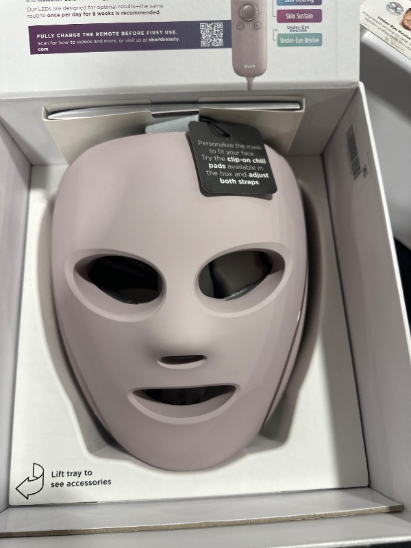 Photo 1 of Shark CryoGlow LED Face Mask with Under-Eye Cooling