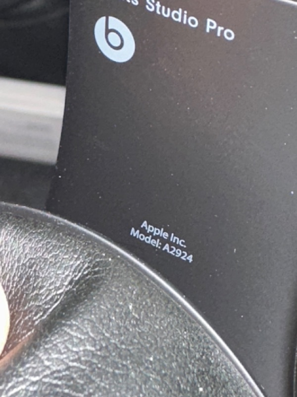 Photo 1 of Beats Studio Pro Wireless Over-Ear Headphones - Black