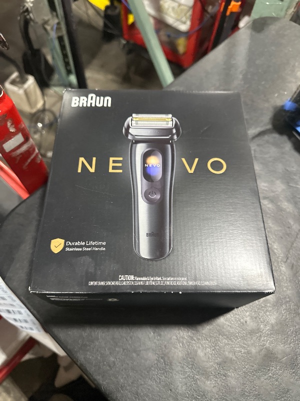 Photo 1 of Braun NEVO Men's Electric Shaver with AeroTouch Technology