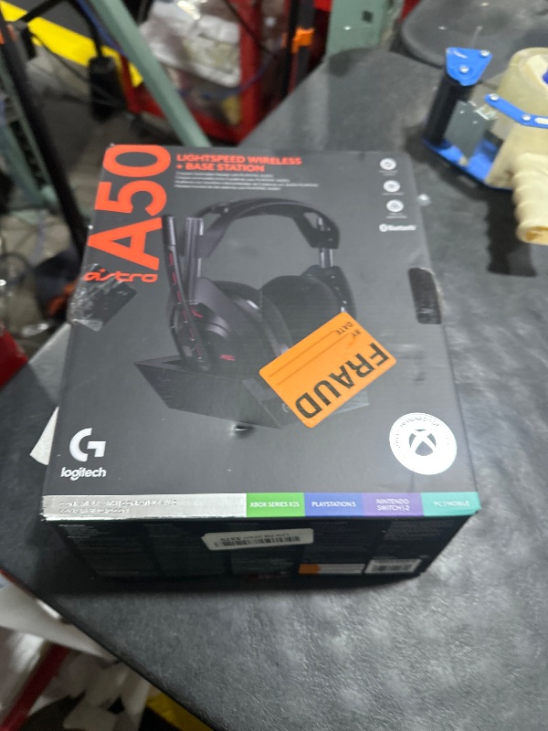 Photo 1 of Logitech G A50 Wireless Gaming Headset with Base Station