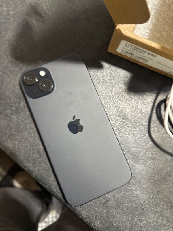 Photo 1 of Apple iPhone 15 Plus 128GB Black (Renewed Premium)