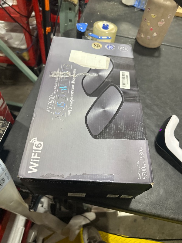 Photo 1 of ASUS ZenWiFi XT9 AX7800 Tri-Band Mesh WiFi 6 System (2-Pack)