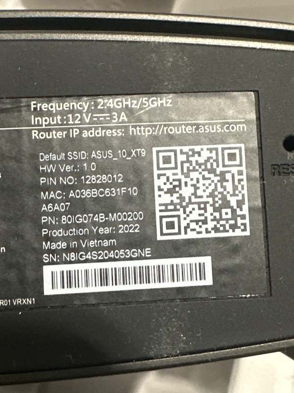Photo 1 of ASUS ZenWiFi XT9 AX7800 Tri-Band Mesh WiFi 6 System (2-Pack)