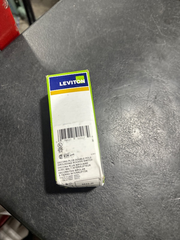 Photo 1 of Leviton Decora Plus Double-Pole AC Quiet Switch