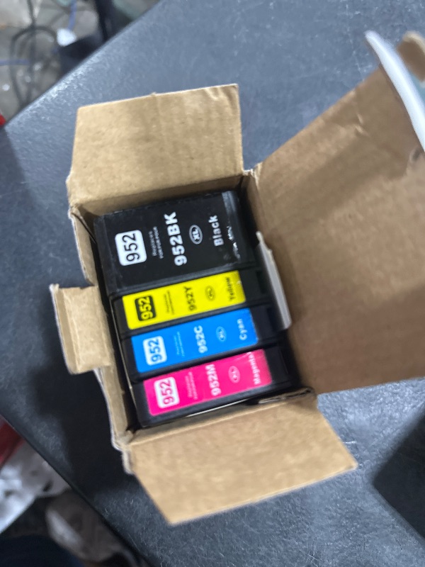 View 3 of EmiGSupply 952XL Ink Cartridges Black Cyan Magenta Yellow