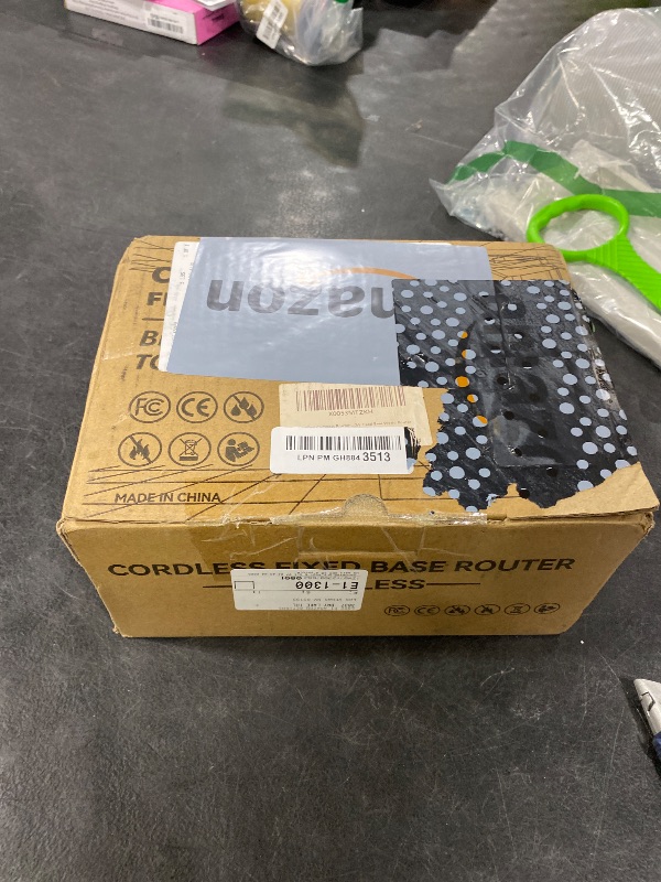 Photo 1 of ZEXAPE Cordless Compact Router, 800W Brushless Motor, 6 Variable Speeds