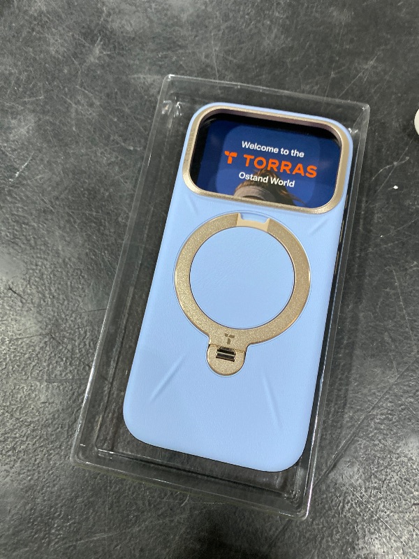 Photo 1 of TORRAS Q3 VegSkin Case for iPhone 18 Pro with Magnetic Stand