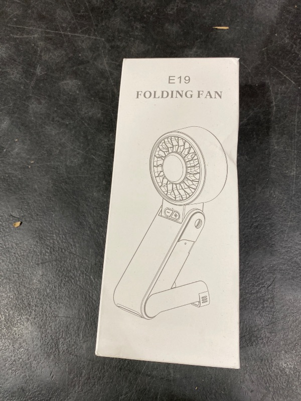 View 2 of ORIFARO High-Speed Handheld Fan, 5000mAh, White