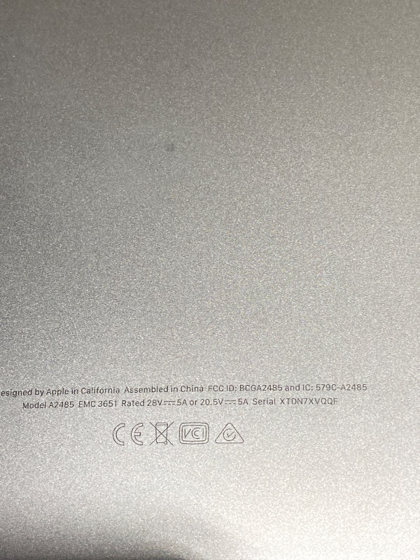 Photo 1 of Apple MacBook Pro 16-inch M1 Max Laptop