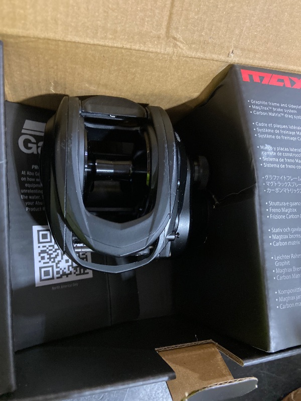 View 3 of Abu Garcia Max Predator Low Profile Bait Cast Fishing Reel