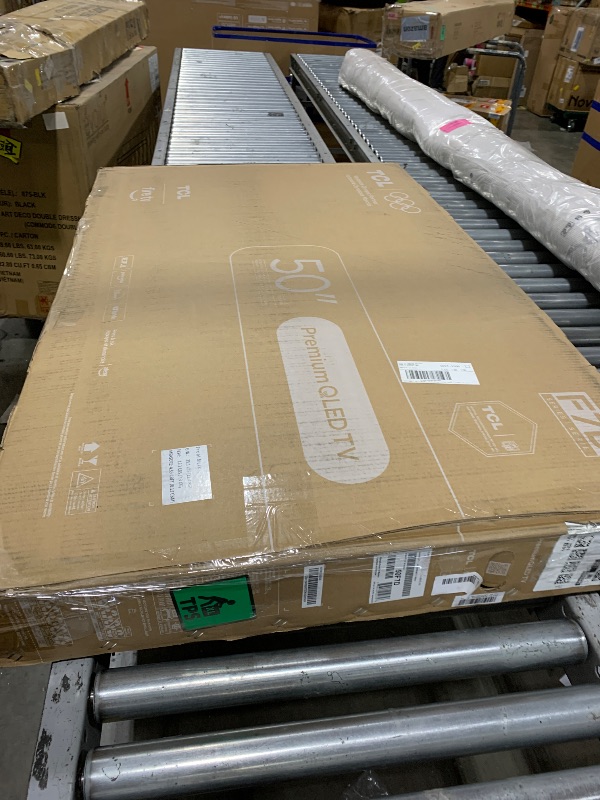Photo 1 of TCL 50-Inch F7D Series QLED 4K UHD HDR Smart Fire TV, 50F7D (2026)