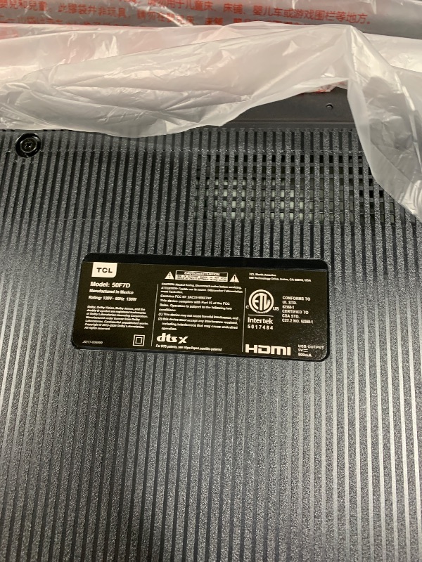 Photo 1 of TCL 50-Inch F7D Series QLED 4K UHD HDR Smart Fire TV, 50F7D (2026)