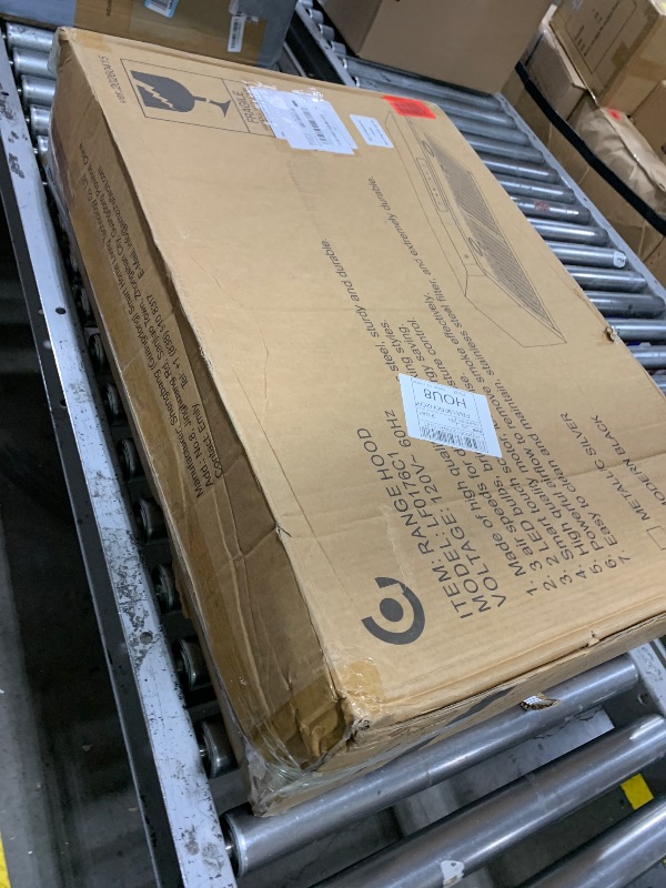 Photo 1 of AMZCHEF 30" Under Cabinet Range Hood, 750CFM Stainless Steel