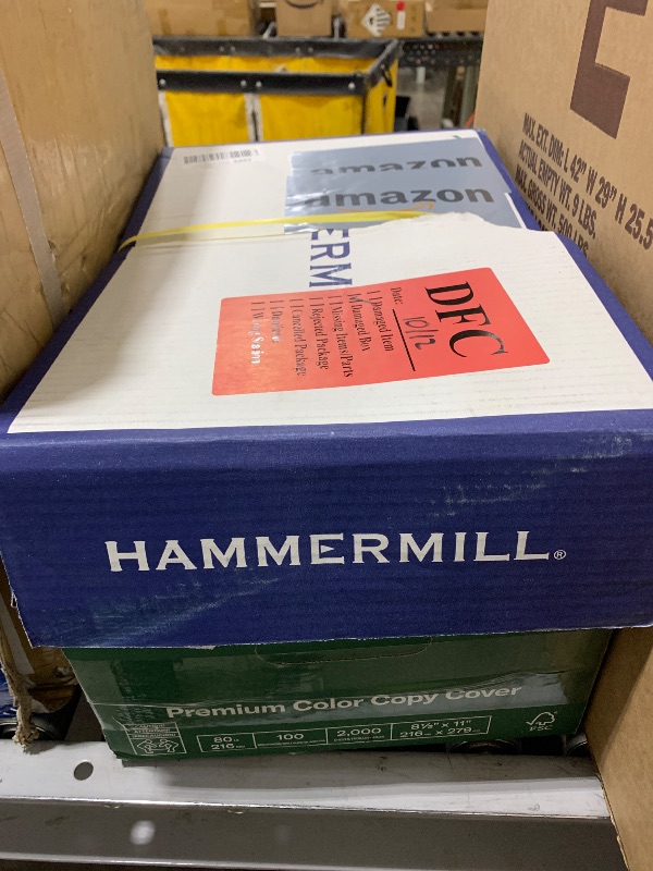 View 2 of Hammermill Cardstock, 80lb, 8.5 x 11, White, 8-Pack (2000 Sheets)