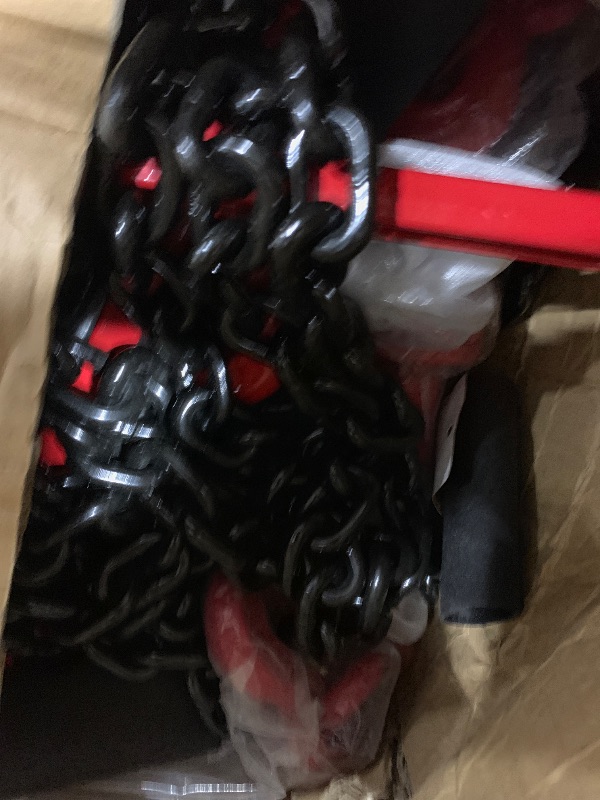 View 3 of 5/16"- 3/8" Ratchet Load Binder with G80 Chain 4Pack 5/16" Tie Down Kit