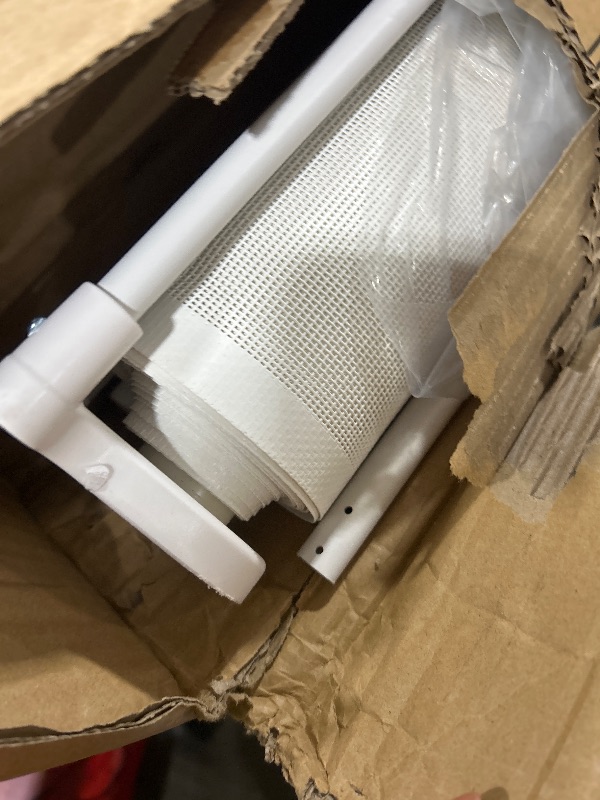 Photo 1 of Pravoluxmax Retractable Baby Gate - 42" Tall, 200" Wide