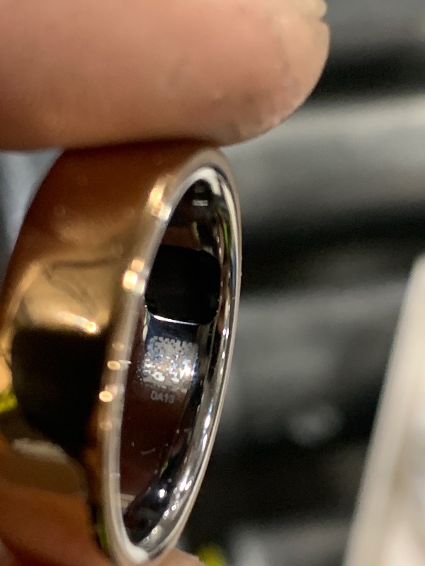 Photo 1 of Oura Ring 5 Smart Ring - Deep Rose - Size 8