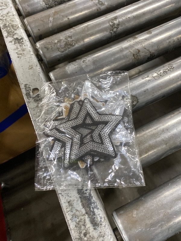 Photo 1 of Gleihow 20pcs Hollow Star Iron On Patches