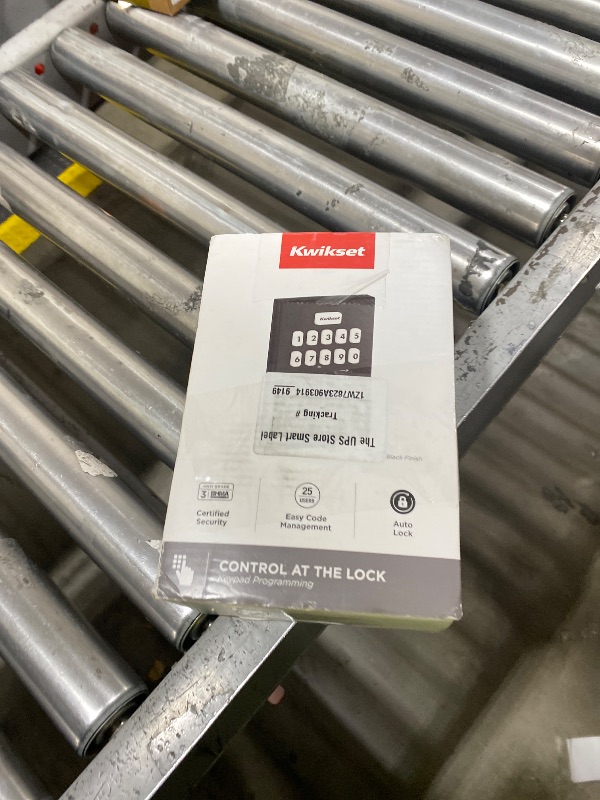 View 3 of Kwikset Powerbolt 250 Electronic Deadbolt