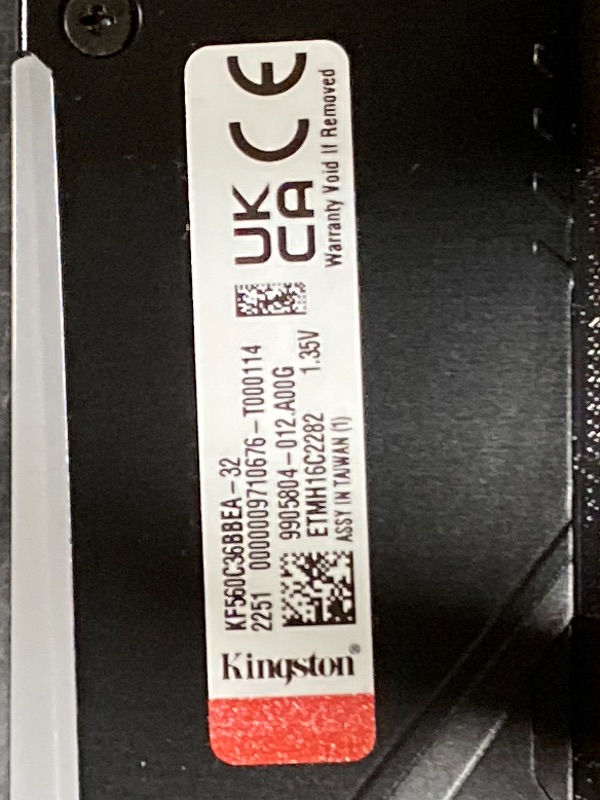Photo 1 of Kingston FURY Beast DDR5 RGB 32GB Memory