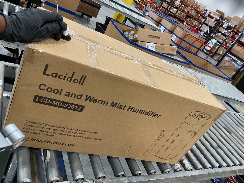 View 2 of LACIDOLL 5.3Gal/20L Cool and Warm Mist Humidifier