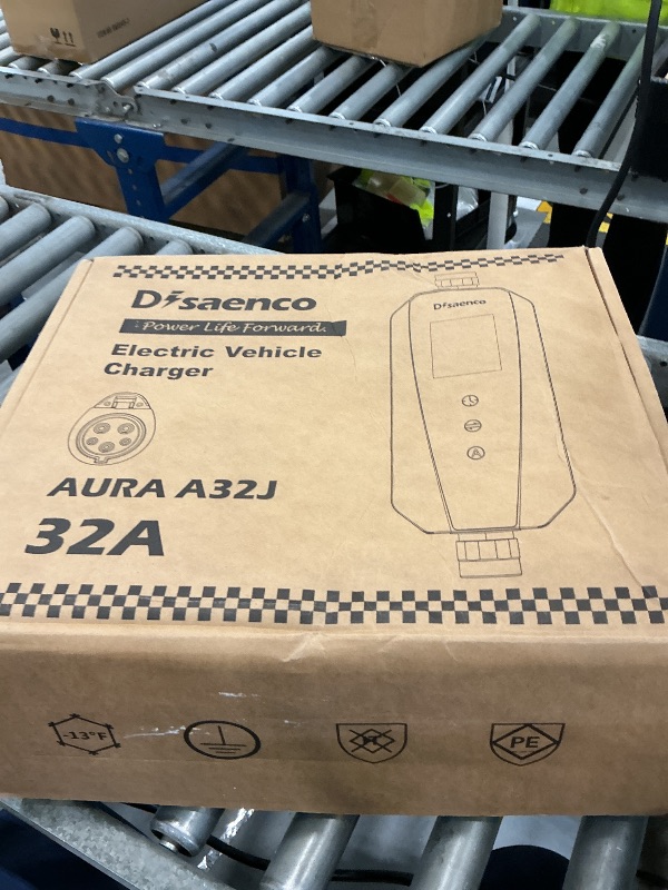 Photo 1 of Disaenco Level 2 EV Charger, 32A, 7.7 kW, J1772, 25 ft