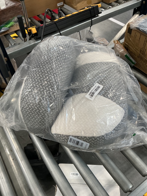 View 2 of Momcozy W Shaped Pregnancy Pillow - Gray